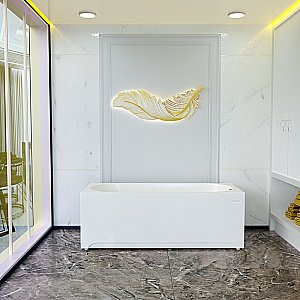 Ванна акриловая Радомир Виктория лайт 2-78-0-0-1-272Р 165х70 белая купить в интернет-магазине Sanbest