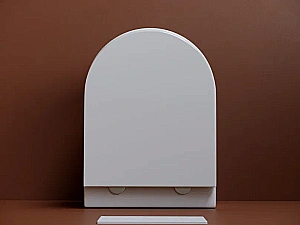 Унитаз подвесной Ceramica Nova UP CN4007 безободковый, с крышкой микролифт, слив-торнадо, белый купить в интернет-магазине Sanbest