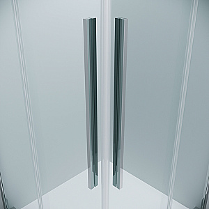 Душевой уголок Grossman Galaxy 90х80 300.K33.01.9080.10.00 стекло прозрачное/профиль хром купить в интернет-магазине Sanbest