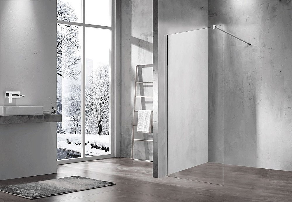 Душевая перегородка Vincea Walk-In VSW-1H900CL 90 купить в интернет-магазине Sanbest