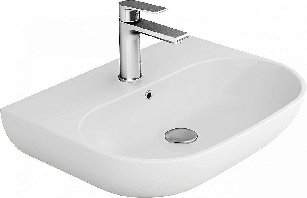 Раковина Bien Vokha 55 MDLS05501FD1W5000 белая купить в интернет-магазине Sanbest