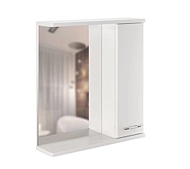 Зеркало со шкафом MIXLINE Росток 536050 65 правое купить в интернет-магазине сантехники Sanbest