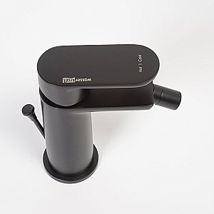 Инсталляция для биде со смесителем WasserKraft Naab 86BDT.050.WH.SQ7406 белая панель/смеситель черный Soft-touch купить в интернет-магазине сантехники Sanbest