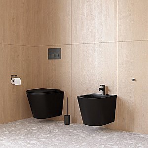 Биде Iddis Calipso CALRB02i82 черное матовое купить в интернет-магазине Sanbest