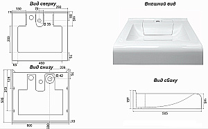 Инсталляция для унитаза Azario AZ-8010-1000 купить в интернет-магазине сантехники Sanbest