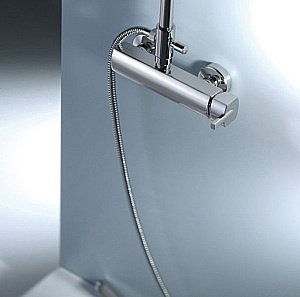 Душевая система Webert Azeta AZ870105015METAL купить в интернет-магазине сантехники Sanbest