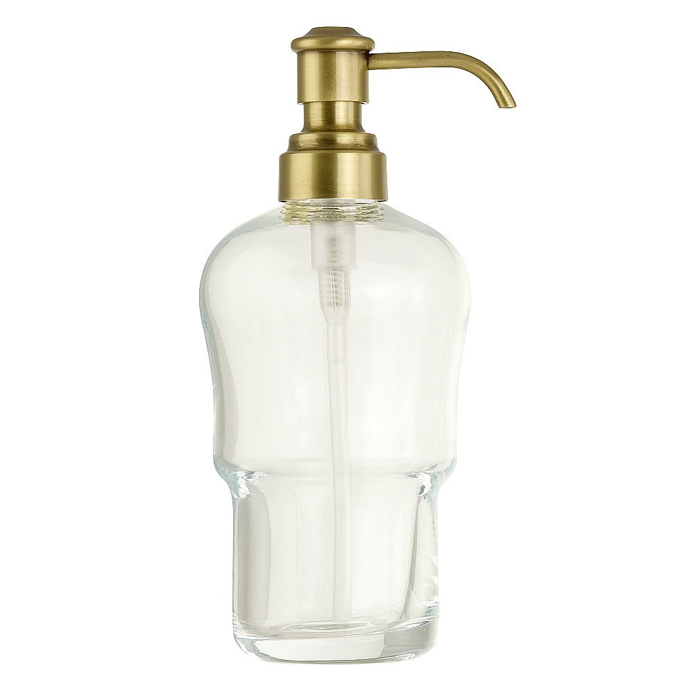 Диспенсер настольный Migliore Mirella прозрачное стекло/бронза купить в интернет-магазине сантехники Sanbest