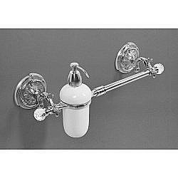 Полотенцедержатель с диспенсером Art&Max Barocco Crystal AM-2057D-Cr-C купить в интернет-магазине сантехники Sanbest