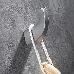 Крючок ABBER Nord AA1550SP сатин купить в интернет-магазине сантехники Sanbest