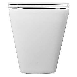 Унитаз подвесной Azario Teramo AZ-003D-NR белый, безободковый, с крышкой микролифт купить в интернет-магазине Sanbest