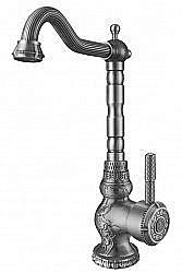 Смеситель для кухни Zorg Antic A 305K-SL Серебро купить в интернет-магазине сантехники Sanbest