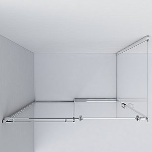 Душевой уголок Vincea COMO VSR-1C9012CG 120x90 стекло тонированное/профиль хром купить в интернет-магазине Sanbest