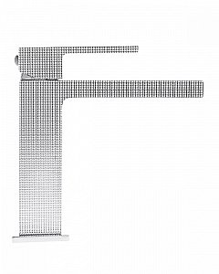 Смеситель для раковины Agger Great A2802111 с декором купить в интернет-магазине сантехники Sanbest