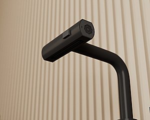 Смеситель для кухни Rush Tinos TI3732-18Black черный матовый купить в интернет-магазине сантехники Sanbest