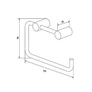 Держатель туалетной бумаги Iddis Petite PETWT00i43 купить в интернет-магазине сантехники Sanbest