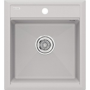 Кухонная мойка Paulmark Stepia-460 PM114651-GRS серый дым купить в интернет-магазине сантехники Sanbest