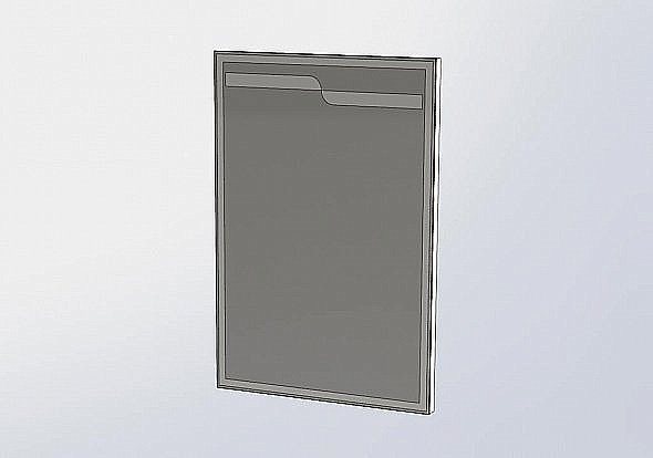 Зеркало Aquanet Модена 75 в ванную от интернет-магазине сантехники Sanbest