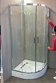 Душевой уголок CeruttiSpa VIVA 100x100 VIVA100 стекло прозрачное/профиль хром купить в интернет-магазине Sanbest