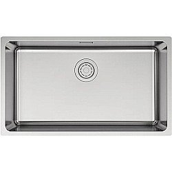 Кухонная мойка Paulmark Yuni 76 YU76-BS брашированная сталь купить в интернет-магазине сантехники Sanbest