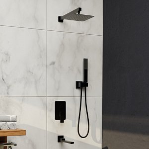 Душевая система RGW Shower Panels SP-56 51140856-04 черная купить в интернет-магазине сантехники Sanbest