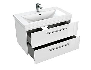 Мебель для ванной подвесная Cersanit LARA 80 белая для ванной в интернет-магазине Sanbest