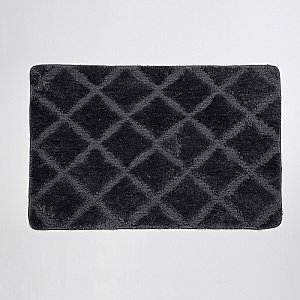 Коврик для ванной WasserKraft Lippe BM-6512 Charcoal Gray купить в интернет-магазине сантехники Sanbest
