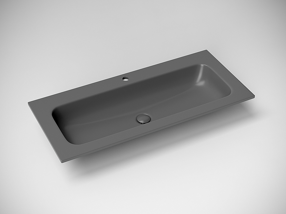 Раковина Ceramica Nova 101 CN7013MDH темный антрацит матовый купить в интернет-магазине Sanbest