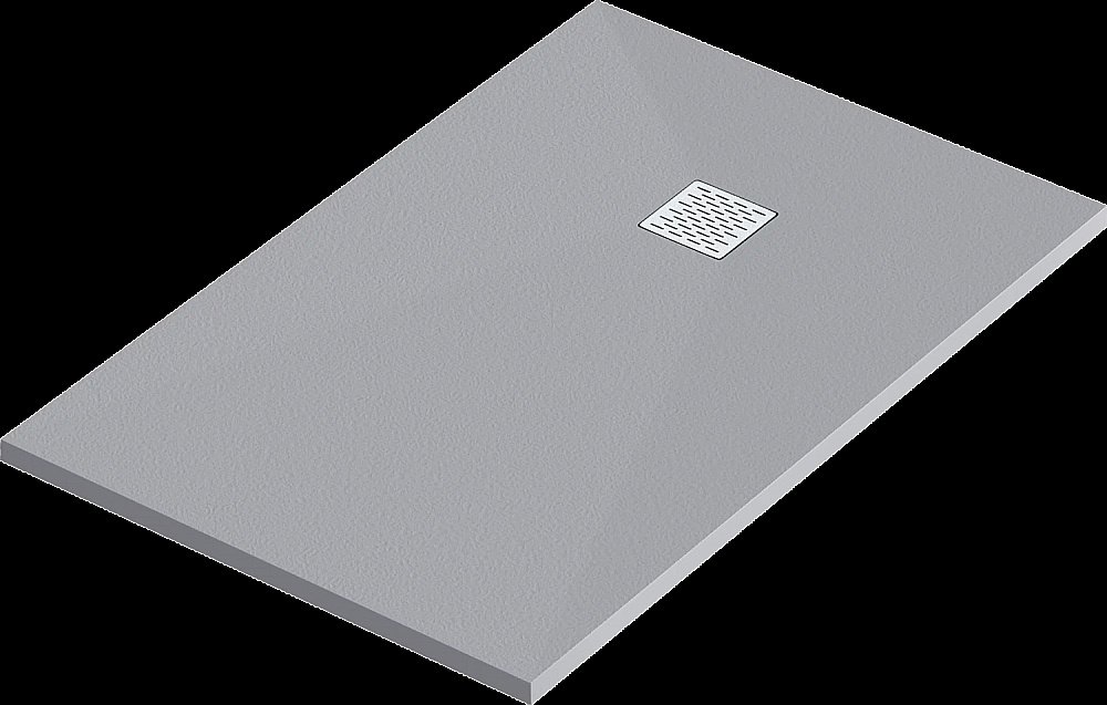 Поддон литьевой Good Door Essentia 80x100 Графит купить в интернет-магазине Sanbest