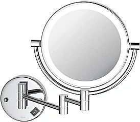 Зеркало косметические с подсветкой Aquatek AQ4912CR хром купить в интернет-магазине сантехники Sanbest