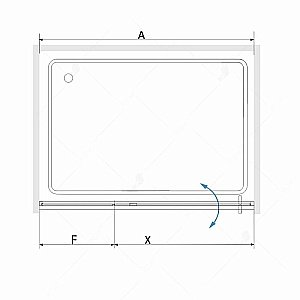 Душевая дверь RGW Stilvoll SV-03 90 купить в интернет-магазине Sanbest