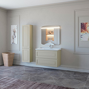 Тумба с раковиной Caprigo Wales 90 цвет на выбор для ванной в интернет-магазине Sanbest