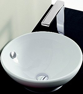 Раковина накладная Artceram Fuori 43 TFL002 01 00 белая купить в интернет-магазине Sanbest