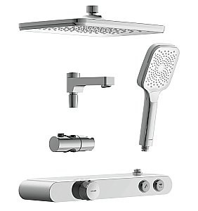 Душевая система Cersanit VIVO 64089 хром купить в интернет-магазине сантехники Sanbest