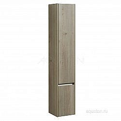 Пенал Акватон Стоун светлое дерево для ванной в интернет-магазине сантехники Sanbest