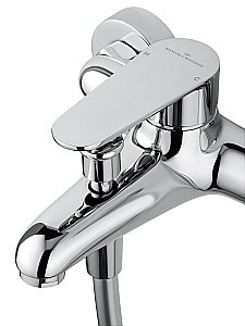 Смеситель для ванны с душевым гарнитуром WONZON & WOGHAND ALFA WW-AE3205-CR хром купить в интернет-магазине сантехники Sanbest