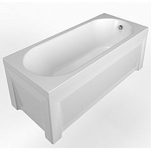 Ванна Alex Baitler Baikal 120x70 белая купить в интернет-магазине Sanbest