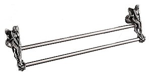 Полотенцедержатель Art&Max Fairy AM-0988-T серебро купить в интернет-магазине сантехники Sanbest