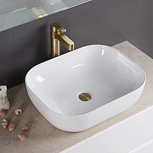 Раковина накладная Belbagno 50 BB1302 белая купить в интернет-магазине Sanbest