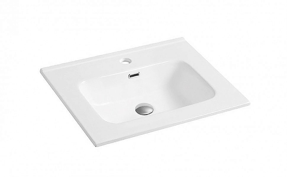 Раковина CeramaLux 9060D белая купить в интернет-магазине Sanbest