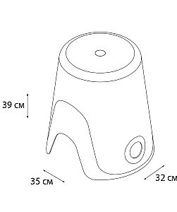 Корзина для белья FIXSEN Wendy FX-7073-93 купить в интернет-магазине сантехники Sanbest