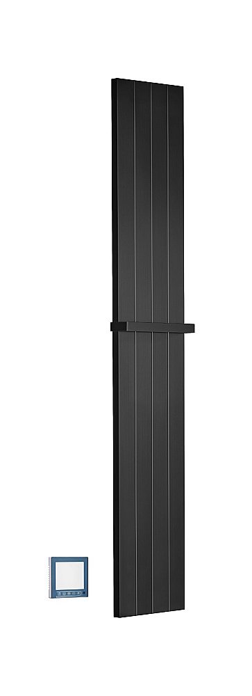 Полотенцесушитель электрический Boheme Flat 725-B черный матовый купить в интернет-магазине сантехники Sanbest