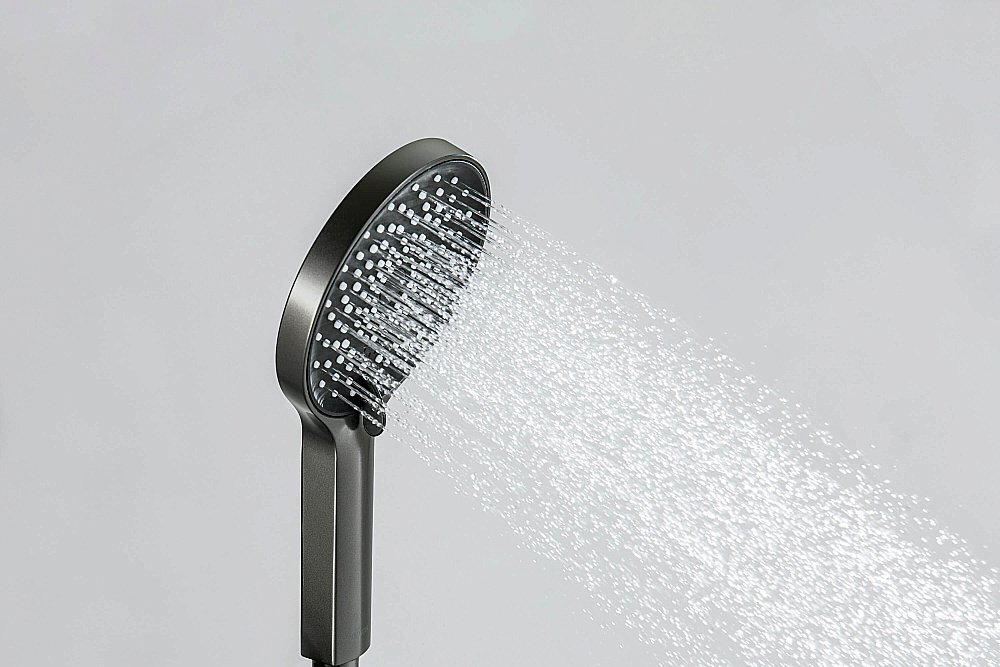 Душевая лейка Aquatek ЛУГАНО AQ2201BGM оружейная сталь купить в интернет-магазине сантехники Sanbest