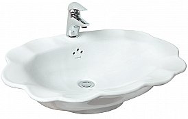 Раковина Creavit Daisy 71 TP175.00000 белая купить в интернет-магазине Sanbest