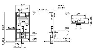 Унитаз Vitra S20 9004B003-7207 безободковый, с инсталляцией, с крышкой микролифт купить в интернет-магазине Sanbest