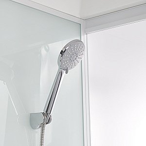 Душевая кабина Orans SR-86202W 150х90 стекло прозрачное/профиль белый купить в интернет-магазине Sanbest
