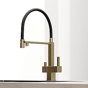 Смеситель для кухни Sancos Moro SC4006BG брашированное золото купить в интернет-магазине сантехники Sanbest