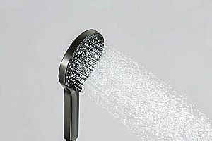 Душевая лейка Aquatek ЛУГАНО AQ2201BGM оружейная сталь купить в интернет-магазине сантехники Sanbest