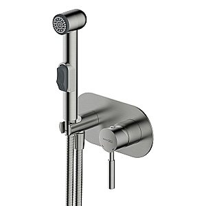 Гигиенический душ со смесителем WasserKraft Wern 4238 никель купить в интернет-магазине сантехники Sanbest