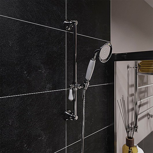 Душевой гарнитур Jacob Delafon LOUISE E24364-CP хром купить в интернет-магазине сантехники Sanbest