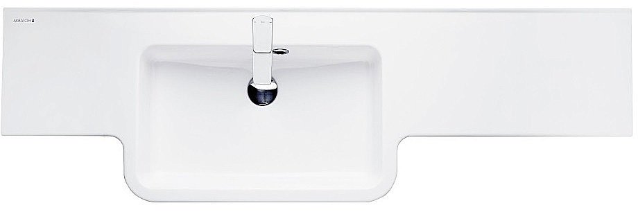 Раковина Акватон Отель 151 1A709431PI01L/P белая купить в интернет-магазине Sanbest